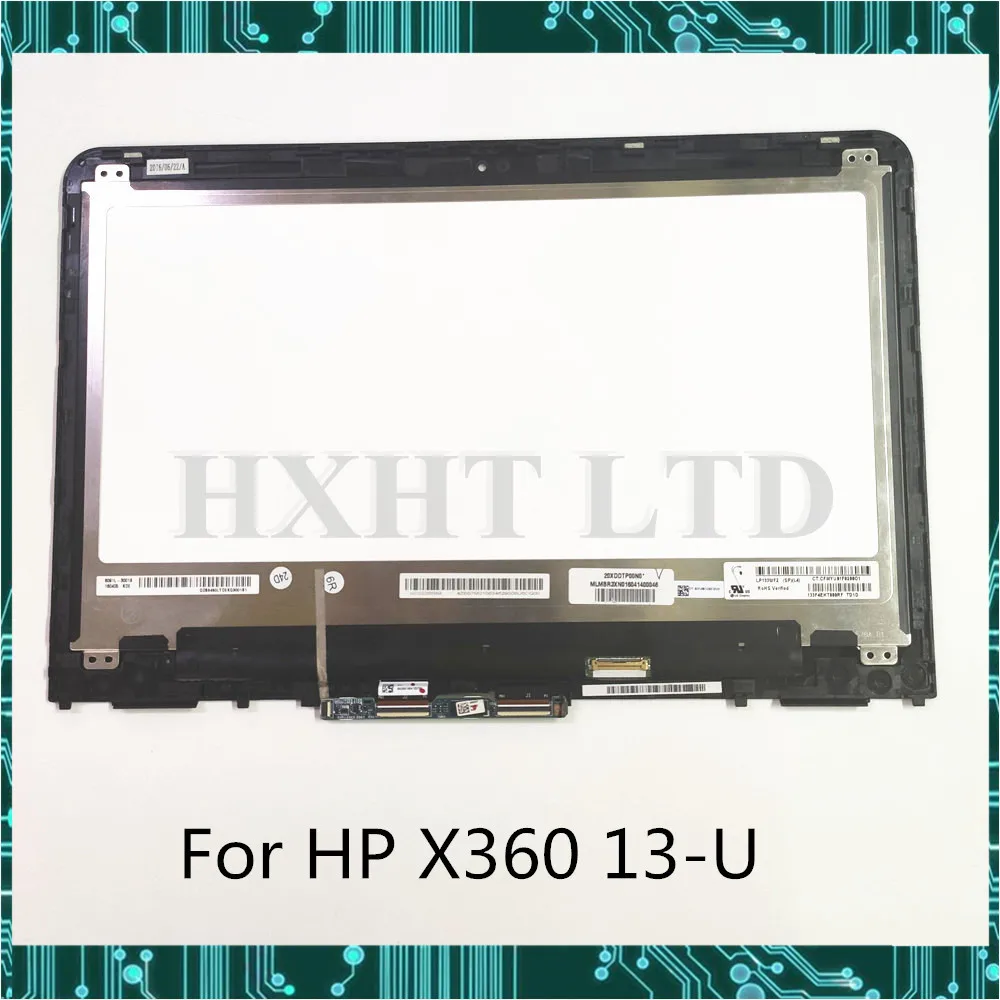 Оригинальный ЖК-экран в сборе для HP Pavilion X360 13-U 13U с сенсорным экраном 1920x1080 FHD 1366x768