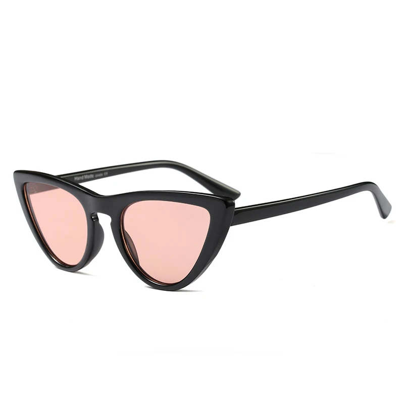 DAVE Модные солнцезащитные очки кошачий глаз женские брендовые Ретро треугольные очки женские милые сексуальные кошачьи очки Oculos de sol UV400
