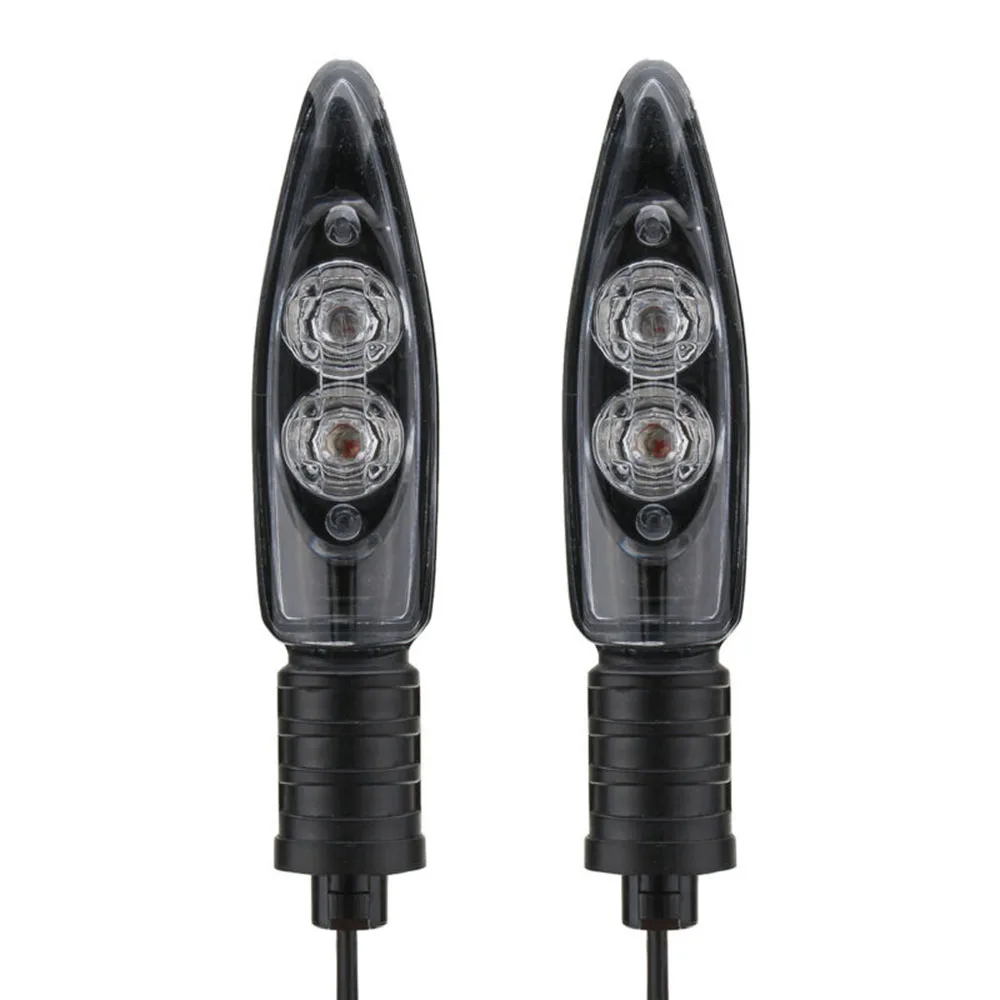 

2pcs Motorcycle Turn Signals Indicator Yellow LED Lights For BMW S1000RR HP4 F800GS R1200GS Motorcycles Signal Lamp