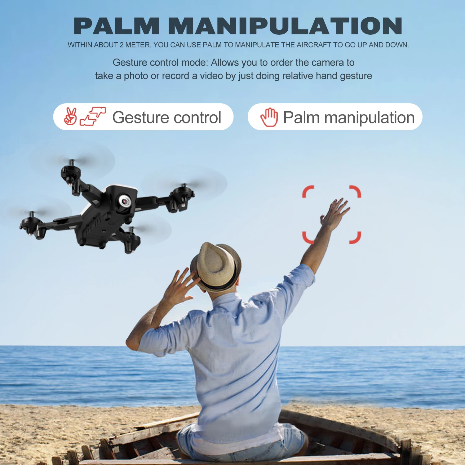 D58 RC Drone With 1080P 4K Camera HD 2.4G Wifi Radio Controlled Quadcopter Optical Flow Positioning Headless Mode RC Toys Gifts