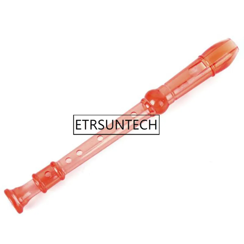 500pcs Candy Color Transparent Flute Children Kids Early Learning Instrument Toys Birthday Party Favor