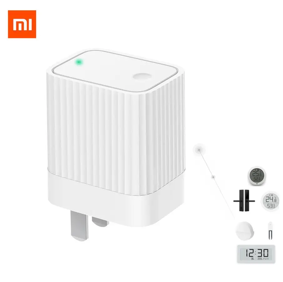 Cena 2019 Xiaomi MIJIA ClearGrass bluetooth bramka wi fi inteligentnego domu kompatybilny z aplikacji Mijia Mijia zamka drzwi Mijia bluetooth Temp