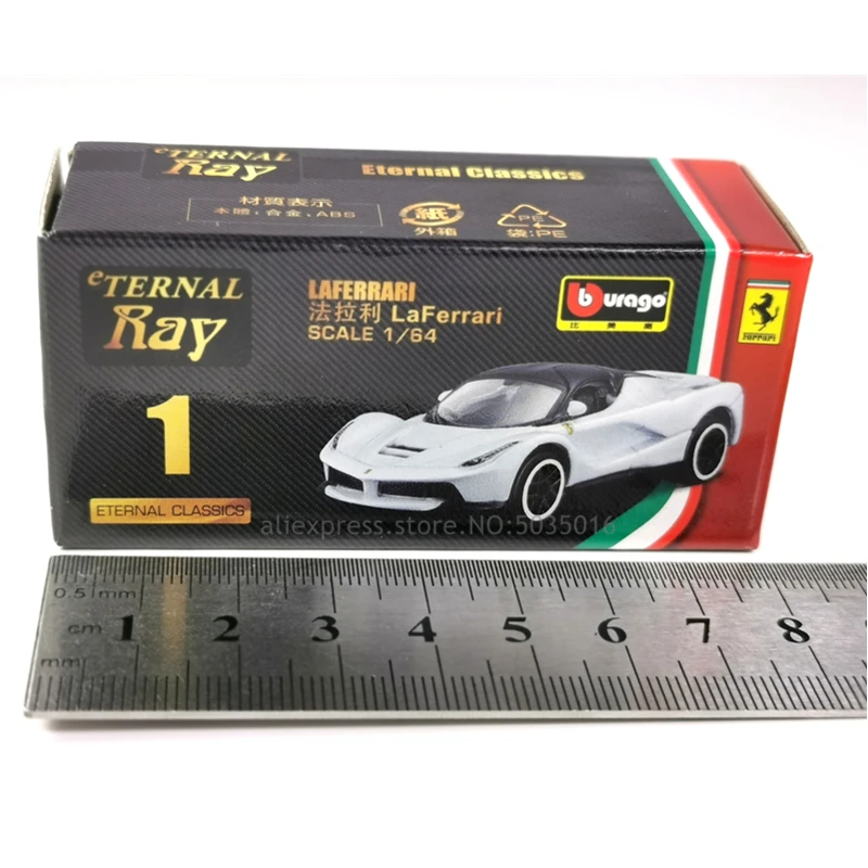 Bburago 1: 64 LA Ferrari 458 модельная форма автомобиля-легкоплавкий Металл Модель Детская игрушка бойфренд подарок имитация сплава автомобиля коллекция