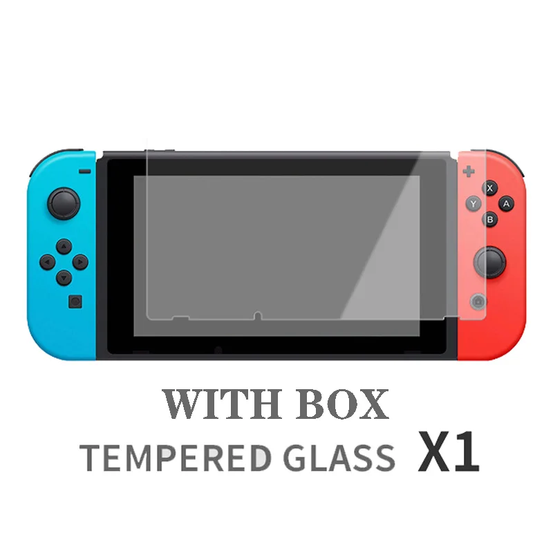 Протектор экрана из закаленного стекла премиум-класса для nintendo Switch NS Защита экрана для kingd Switch NS аксессуары для игр - Цвет: 1 Piece