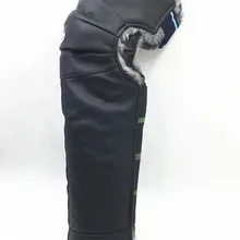 Сапоги до колена накладка сохраняющие максимальное количество тепла и зимние, водонепроницаемые, с защитой от холода, ветрозащитные, на открытом воздухе для верховой езды электрическое