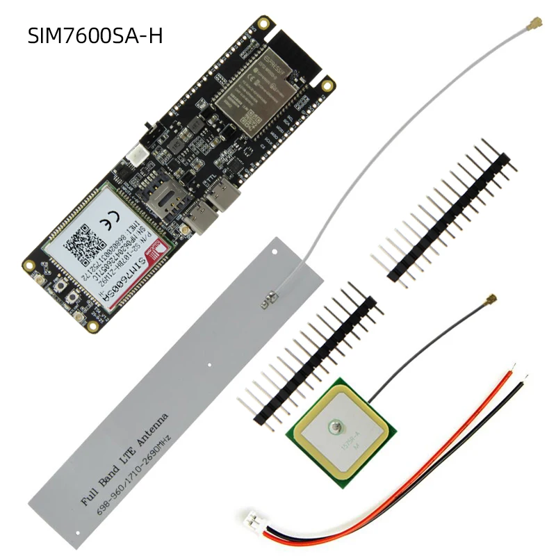 LILYGOTTGO SIM7600SA-H ESP32 4G LTE Cat4 Ƽ  LTE TDD LTE FDD   ġ GNSS GPS GLONASS