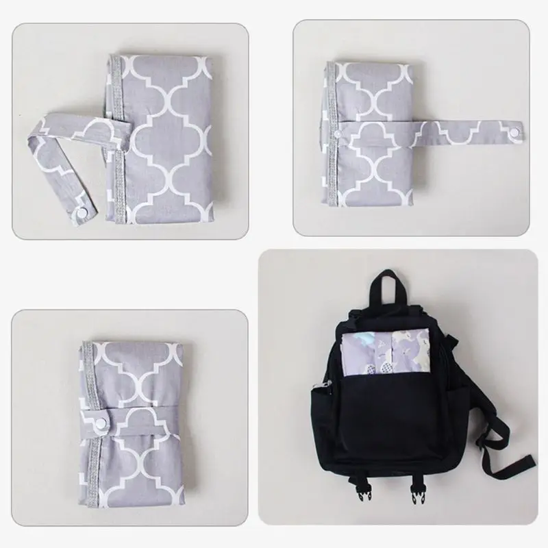 Portable Newborn Waterproof Baby Changing Mat Infant Foldable Travel Changing Diaper Nappy Liners Pad diaper changing pad diaper changing mat