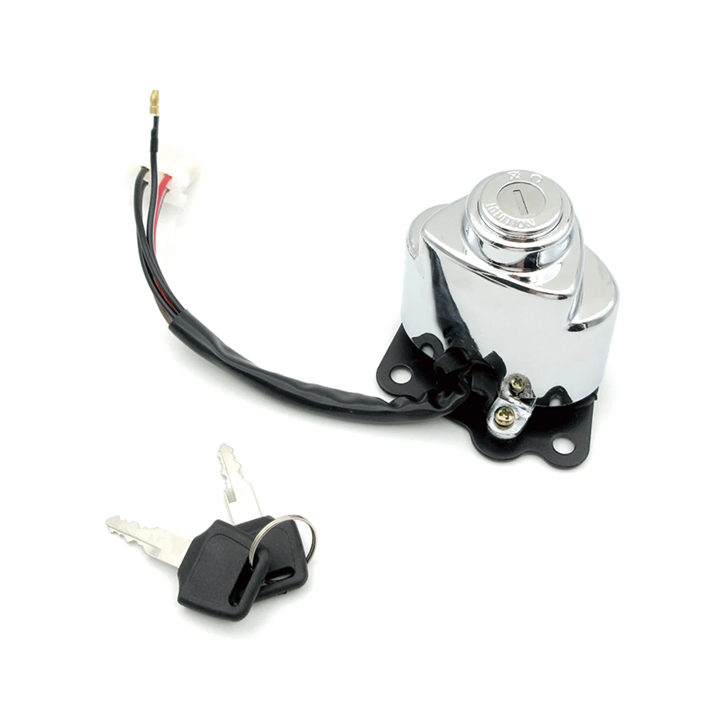 Motorcycle Ignition Switch Lock Accessories With 2 Key For Honda Shadow