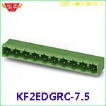 KF2EDGVC 7,5 2P~ 12P разъем PCB вставной TEMINAL блок 2EDGVC 7,5 мм 2PIN~ 12PIN GMSTBVA 2,5G 1766660 PHOENIX контакт DEGSON