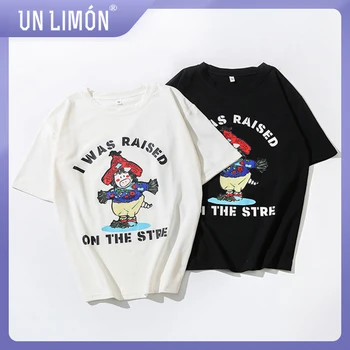 

UNLIMON Women Tshirt Short Sleeve Loose Casual Top Plus Size