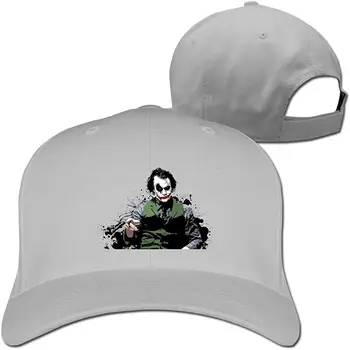 

Joker Adjustable Hip Hop Hat for Men Womens,Red