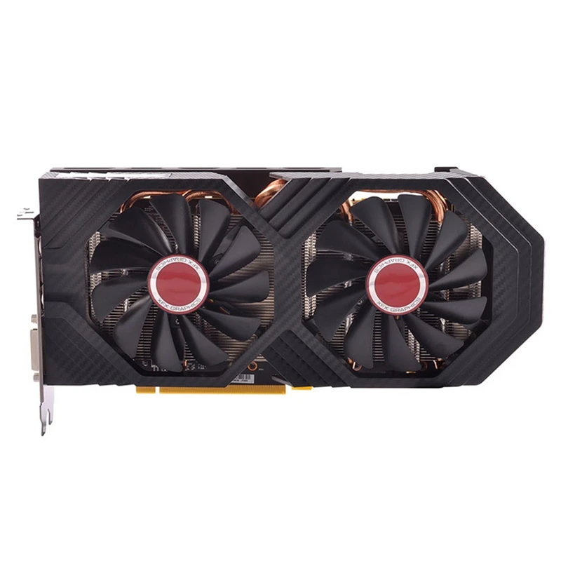 Original XFX RX 580 4GB Video Cards AMD Radeon RX580 4GB Screen Graphics Cards GPU Desktop PC Computer Game Map Not Mining Used