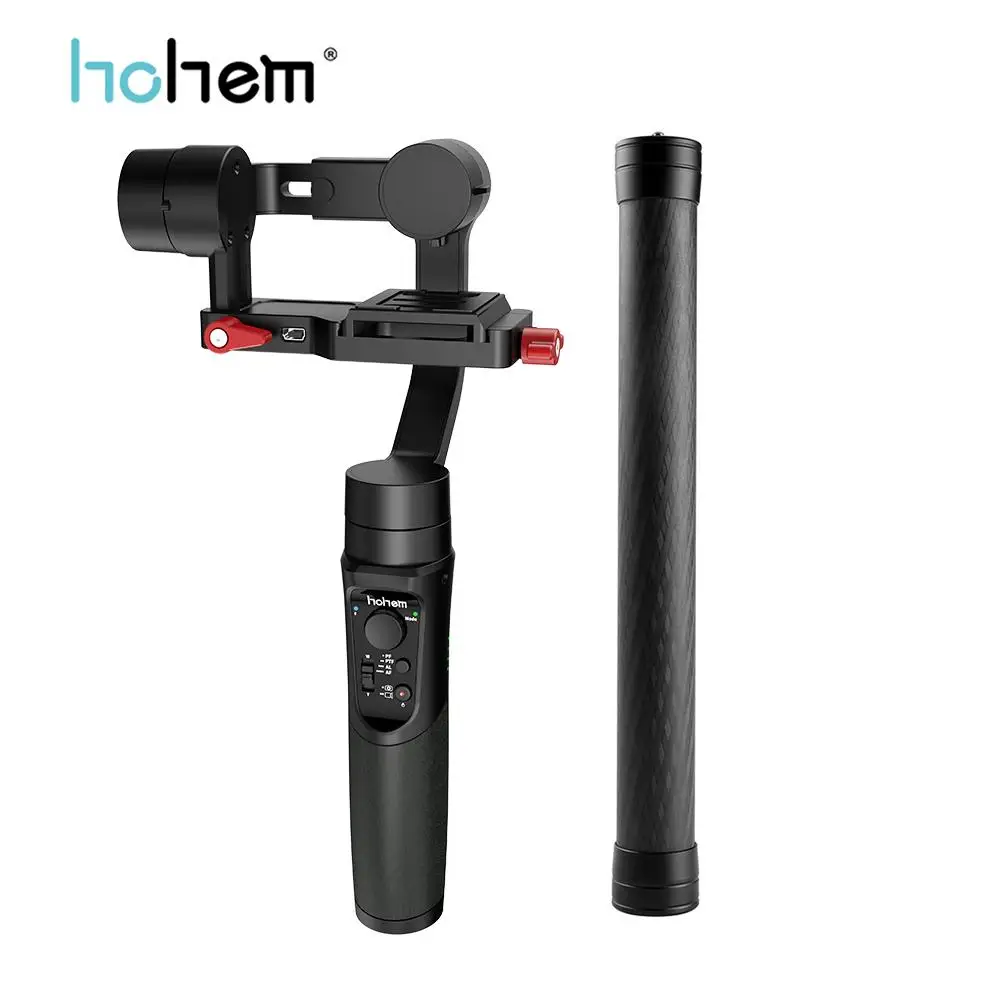 

hohem iSteady Multi 3-Axis Handheld Gimbal Stabilizer+Pole Stick Rod Monopod for Sony Canon Camera GoPro Hero 7 Smartphone