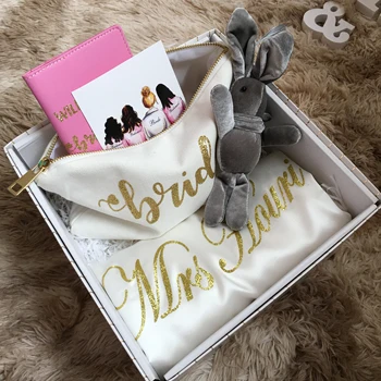 

bride bridesmaid robe with custom letters mother sister of the bride wedding gift bathrobe kimono satin robes