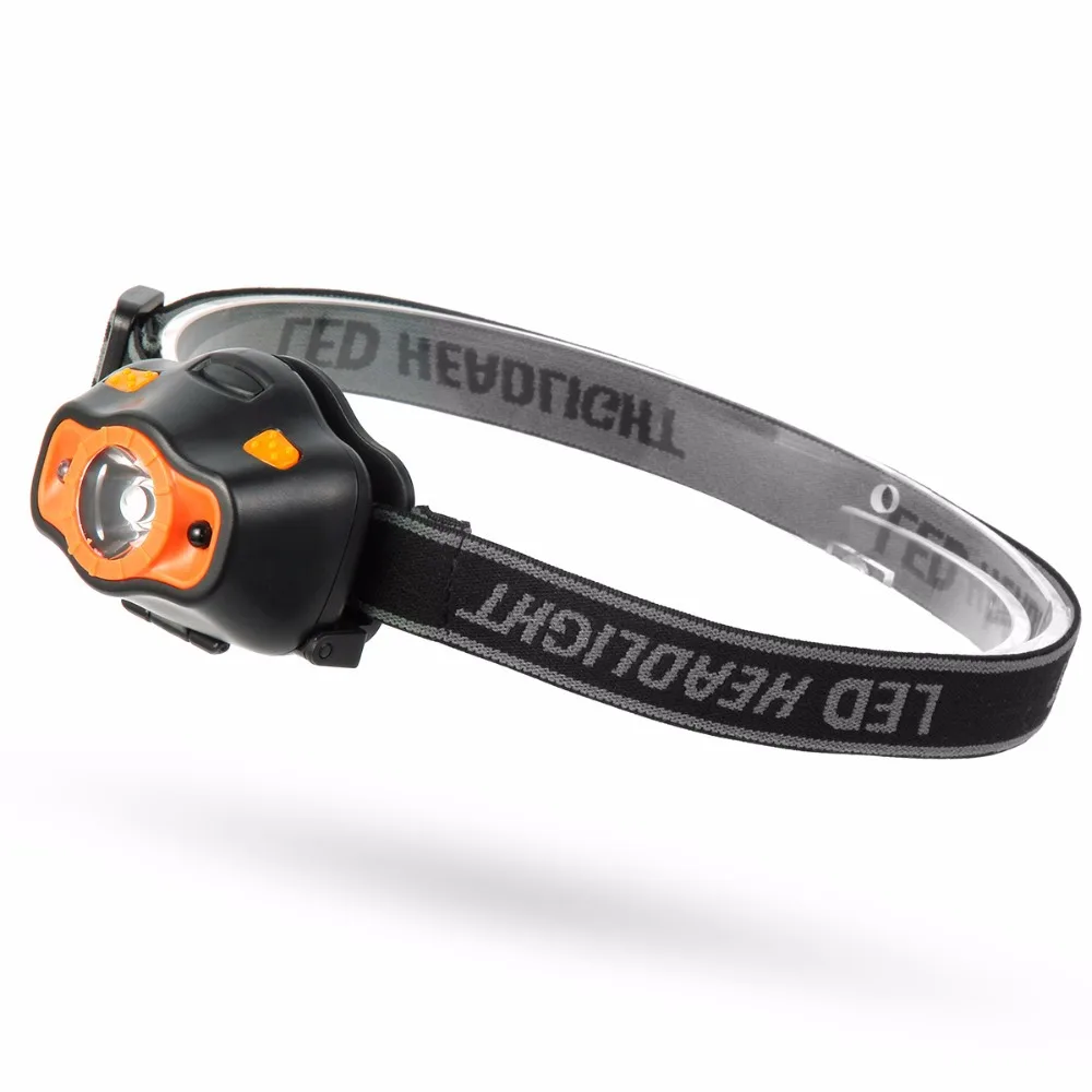 Outdoor Glare Lighting LED Sensing Headlights Night Fishing Headlights Use 3 x aaa Battery Smart Sensing