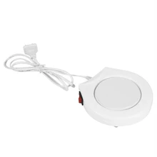 Электрический нагреватель для кофейной кружки нагревательная пластина коврик для чая кофе молоко домашняя кухня офисная Кружка грелка аксессуар 110 в США