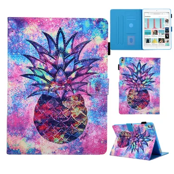 

Butterfly Pineapple for IPad Pro 9.7 Inch Case PU Leather Auto Wake/Sleep Cover Tablet Stand Card Slot Pen Holder Shockproof