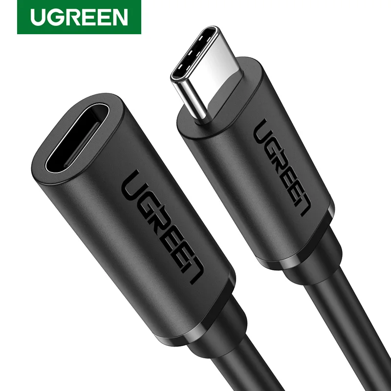 UGREEN USB C Extension Cable Male To Female Type C Extender Cord UGREEN USB C Extension Cable Male To Female Type C Extender Cord