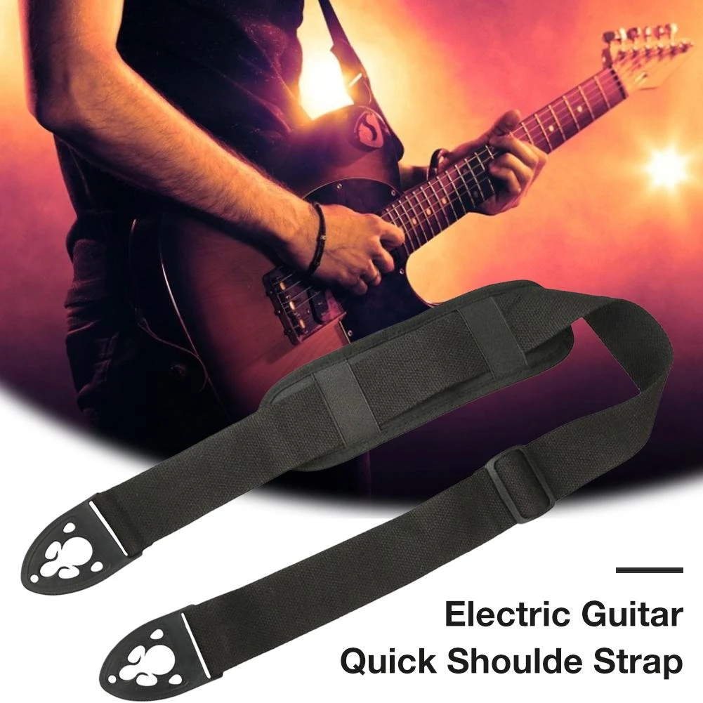 kul anekdote Shuraba Adjustable Simple Design Acoustic Electric Guitar Strap Electric Acoustic  Bass Guitar Strap Belt Guitar Accessories|Guitar Parts & Accessories| -  AliExpress