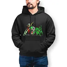 

Bandai Gundam God of Death Hoodie Manga Popular Long Cotton Hoodies Men Loose Pullover Hoodie