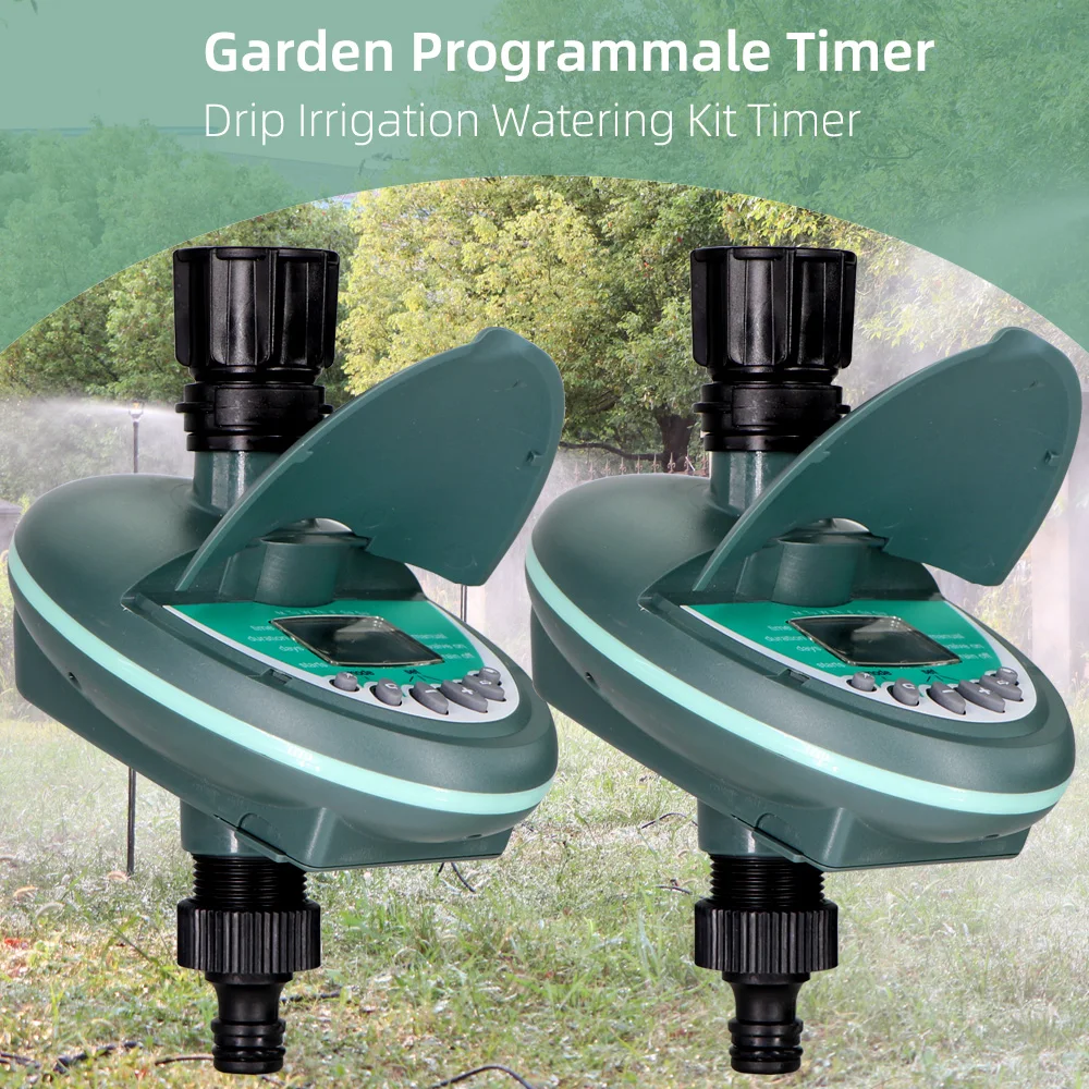 MUCIAKIE Garden Programmable Watering Timer Balcony Yard Drip