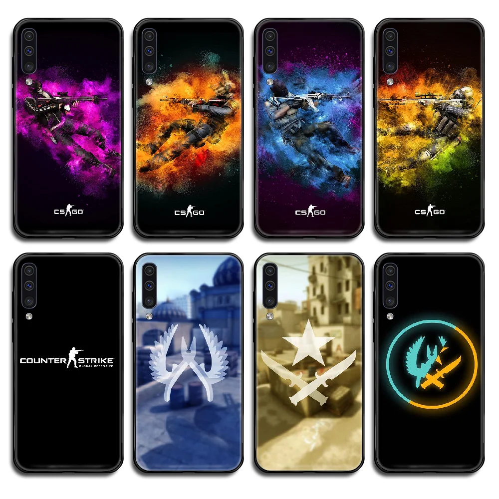 Cool csgo Cs Go чехол для телефона Samsung Galaxy A C Note 3 4 5 6 7 8 10 20 40 50 70 E S Plus Pro черный мобильного
