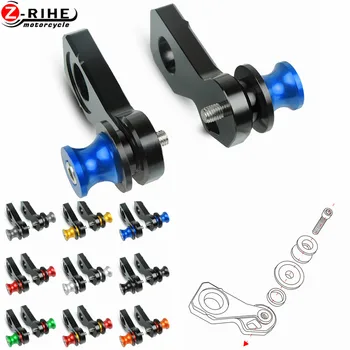 

Motorcycle Accessories CNC aluminum Cotton Reels Rear Wheel Axle Stand Pick Up Hook Set parts for Honda CBR650R CBR 650 R 2019
