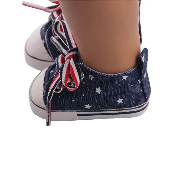 10 Paires de Chaussures pour poupées de 18 Pouces, BOSOIRSOU 7cm Bottes  Danse de Danse Sandales Chaussures décontractées Chaussures en Toile  Convient à 45cm Poupée American Girl Accessoires : : Jeux et Jouets