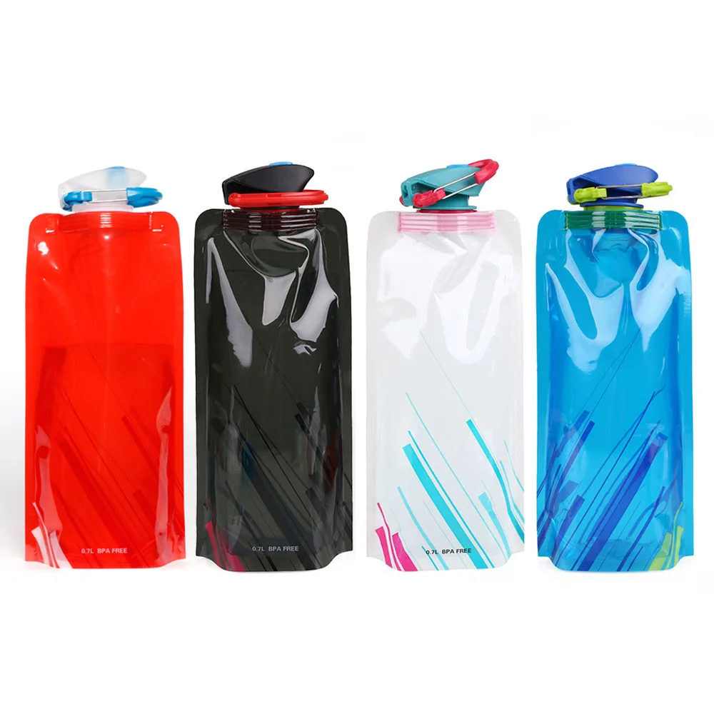 Camping Hiking Portable Collapsible Folded Drink Water Bag Travel Sports Kettle