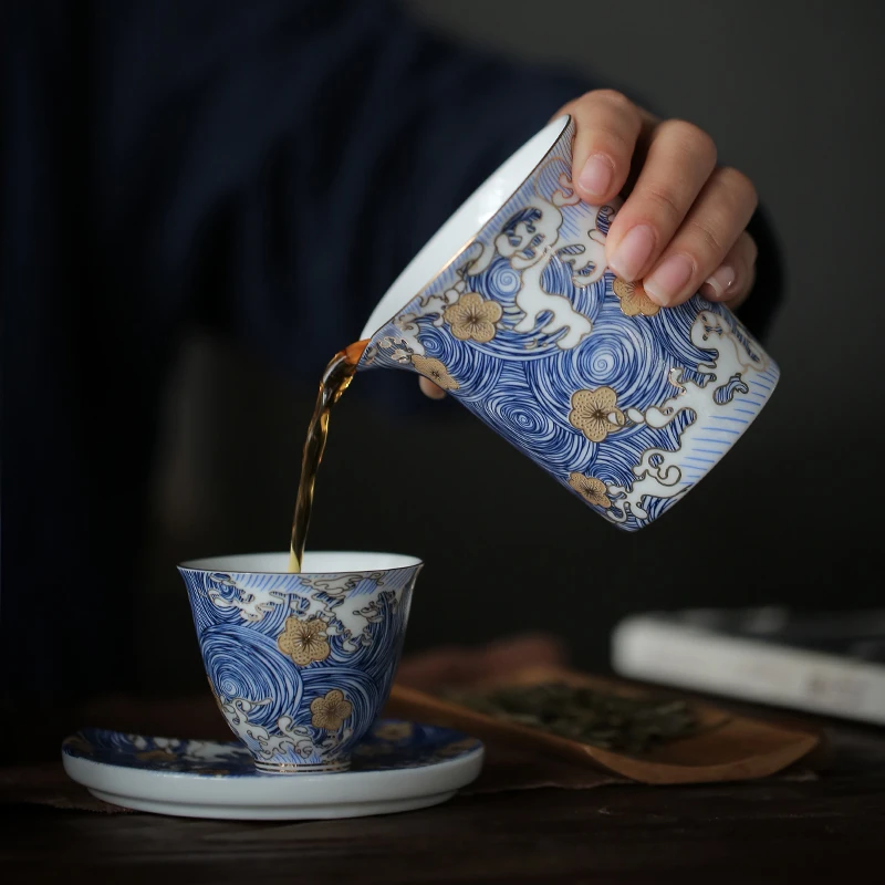 TANGPIN керамические чайники gaiwan с 6 чашками Китайский кунг-фу чайный сервиз набор