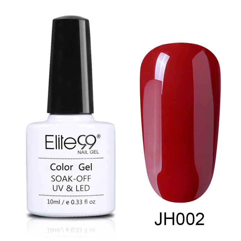 Elite99 лак для ногтей винно-Красного цвета серия Гель лак для ногтей отмачиваемый матовый эффект УФ гель Гибридный лак Полупостоянный маникюр - Цвет: JH002