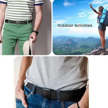 

Hidden Cash Anti Theft Waist Belt Travel Waist Packs Pouch Bags Money Hidden Bag Belt Fanny Wallet P4N3