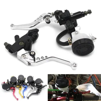 

7/8" Universal Motorcycle Front Brake Clutch Lever Master Cylinder Reservoir for ktm 50 SX Junior 505 XC-F 530 XC-W Racing 65