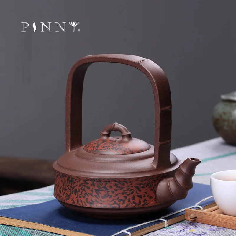 Чайный горшок PINNY 540 мл из фиолетовой глины Ti Liang китайский керамический чайный