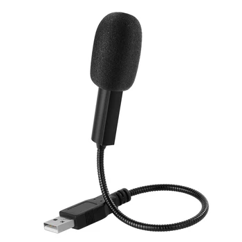

SF 558 Omnidirectional Pickup Studio Recording Plug And Play USB Microphone Cardioid Condenser Mini Portable Noise Reduction