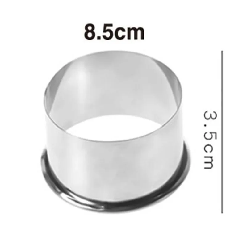 Description Picture 4 of item1Pc Large Stainless Steel Round Dumplings Wrappers Molds Set Cutter Maker Tools Round Cookie Pastry Wrapper Dough Cutting Tool