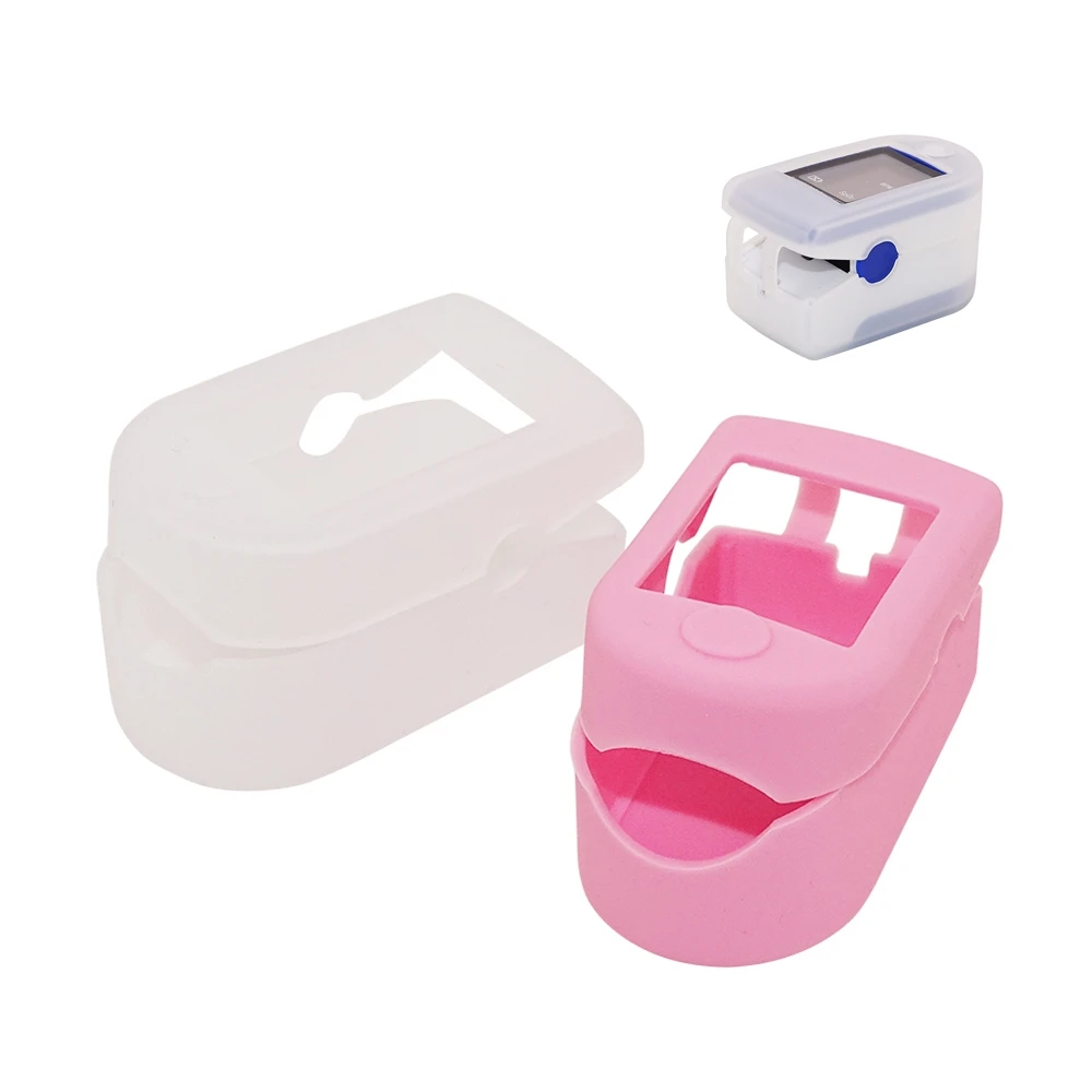 

Silicone Protective Case for Household Oximeter Fingertip Oximeter Finger Pulse Oximeter Box for Heart Rate Monitor