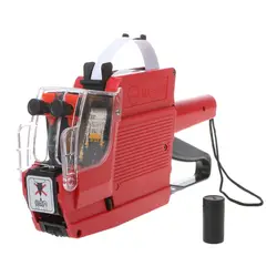 Etiqueteuse à deux lignes G5AA MX-6600, étiquette de prix à 10 chiffres, pour magasin de détail, outil d'affichage avec rouleau d'encre