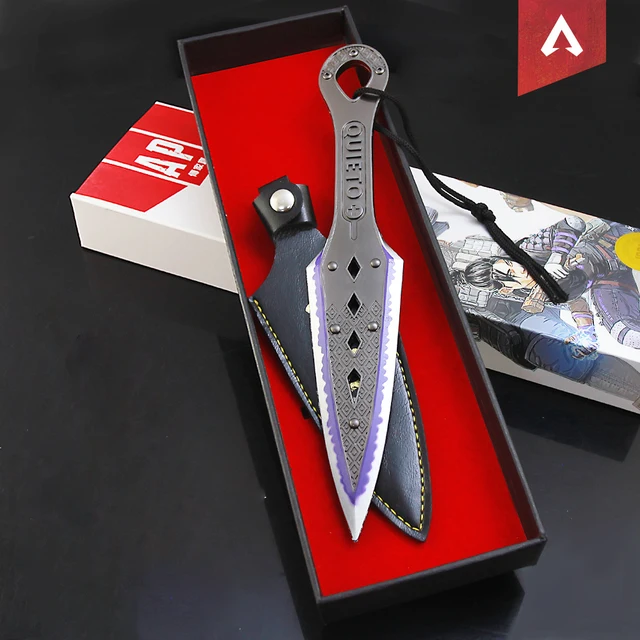Apex Legends Wraith Heirloom Katana Sword Kunai Knife Heirlooms Keychain Game Replica Weapon Decoration Toys for Childrengift 2