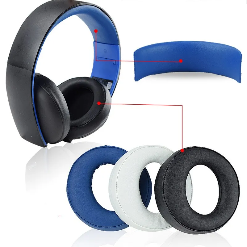 3 поколения наушники с пряжкой для sony CECHYA0083 PS4 7 1 аксессуары наушников синяя