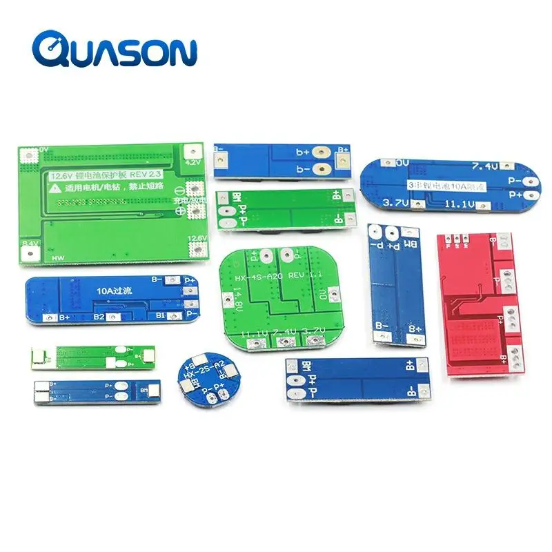 Batería de litio de iones de litio 1S 2S 3S 4S 3A 20A 30A cargador 18650 PCB Placa de protección BMS para Motor de taladro Módulo de célula Lipo 5S 6S ► Foto 3/6