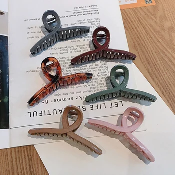 

Hair Clip Acrylic Hairpins Cross Girl Washing Decoration Accessories Hair Clips Salon Styling Holding Hair Section Claw Clamps