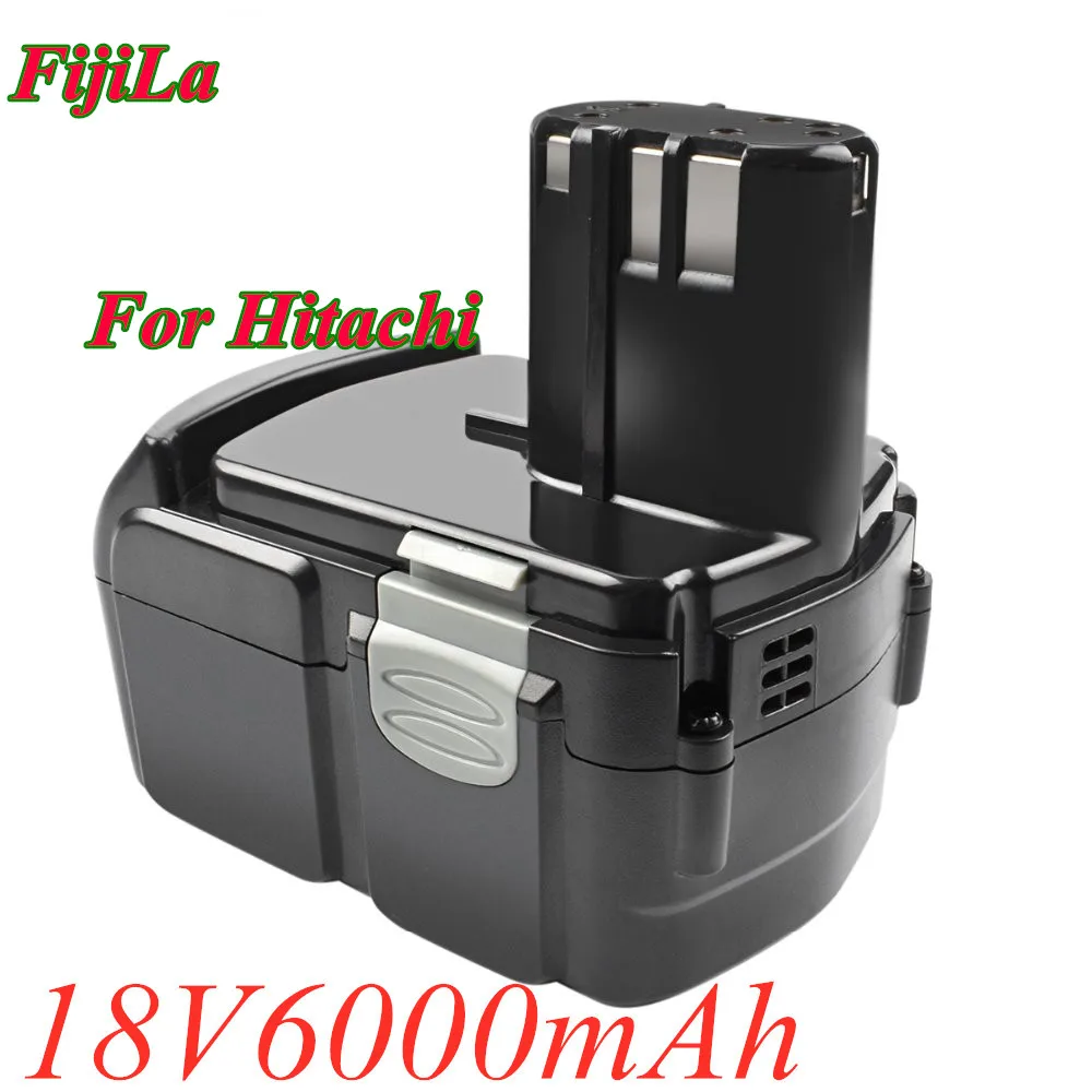 Литий-ионный аккумулятор для HITACHI BCL1815 BCL1830 EBM1830 EBM1840 6000 18 в 327730 мАч перезаряжаемая
