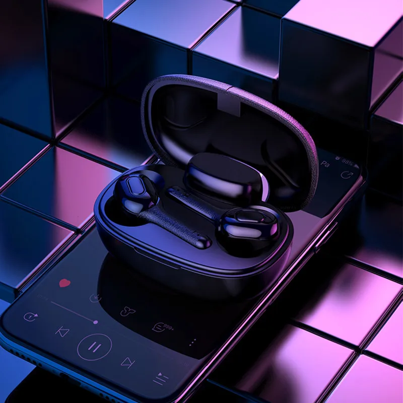 TWS T9 HD Voice True беспроводные наушники Bluetooth 5,0 светодиодный цифровой дисплей 6D шумоподавление гарнитура с микрофоном