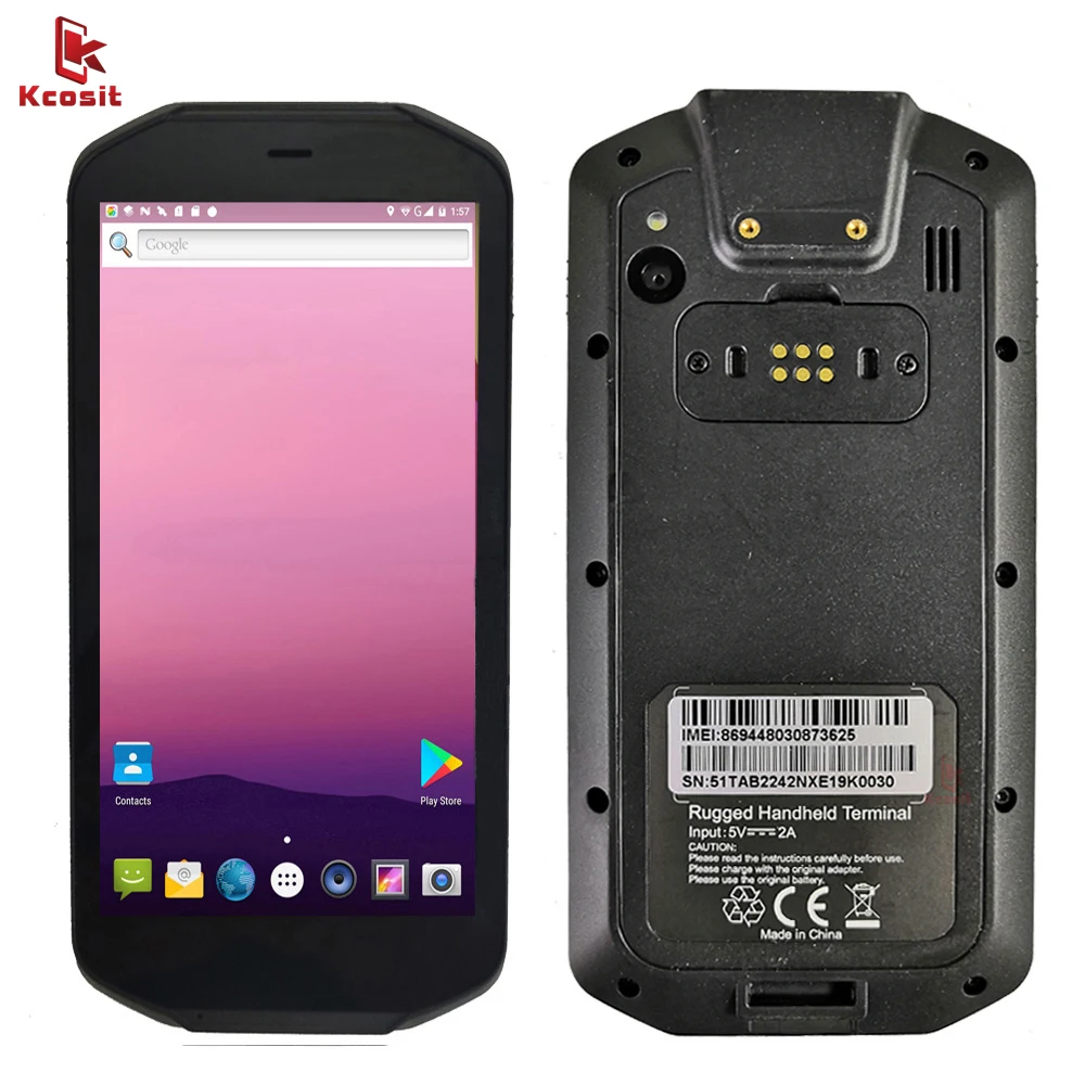 Китай K51 Android КПК сканер штрих кода 2D беспроводной Bluetooth POS терминал Ручной QR