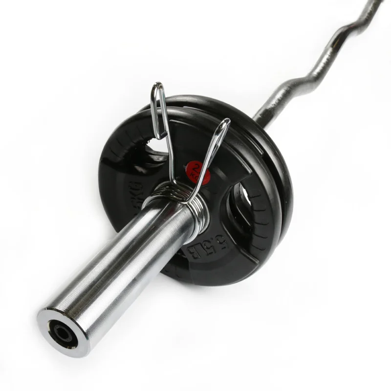1.2m Gym Home Fitness Straight Curved barbell Pole &Phi; 25 50 mm Solid Standard Barbell Rod Weight Lifting Barbell Dumbbell Bar