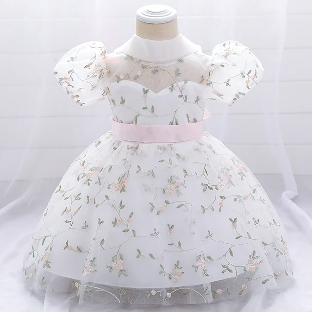 White Cute Baby Girls Lace Dress – Elite Outlet Store