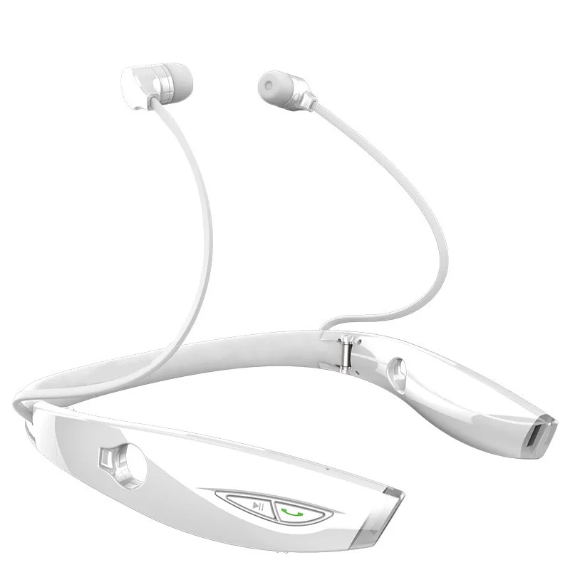 Беспроводная Спортивная стереогарнитура Bluetooth, шумоподавление, гарнитура, наушники SP99 - Цвет: Белый