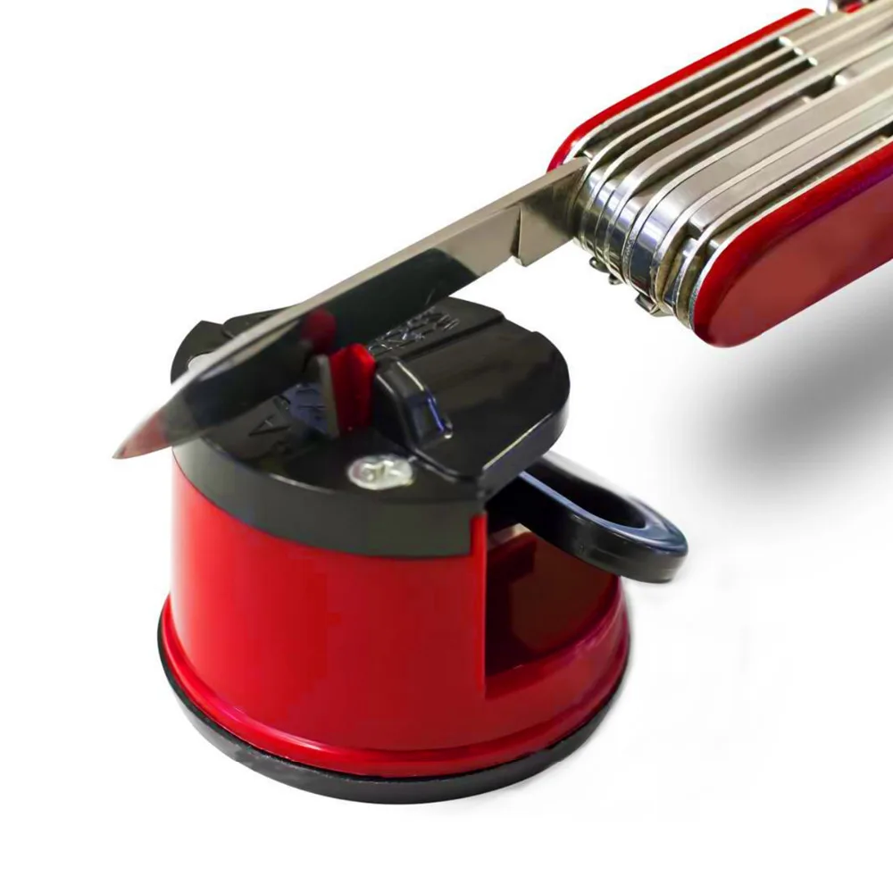 

NEWKBO 1 Pcs New Sharp Kitchen Safety Secure Knife Sharpener Suction Chef Pad