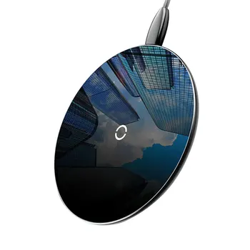 

Wireless Charger Fast Wireless Fast Glass Wireless Charging Panel practical Charger portable Charger